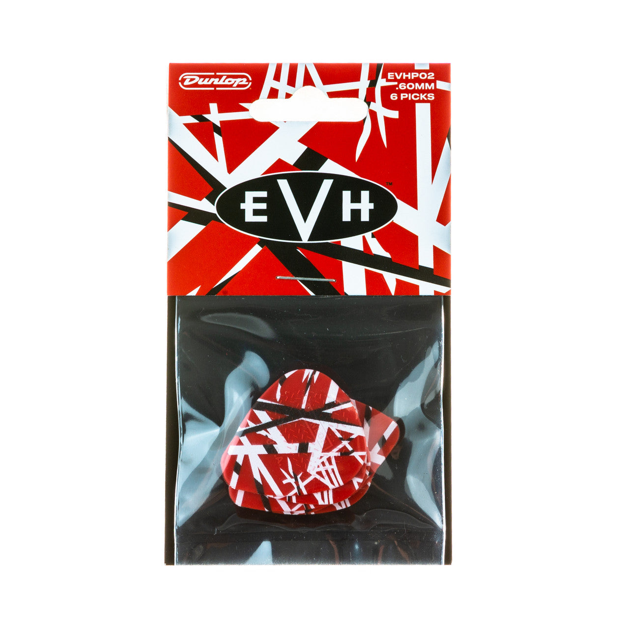 DUNLOP EVH FRANKENSTEIN PICKS 6-PACK .60MM - EVH-02