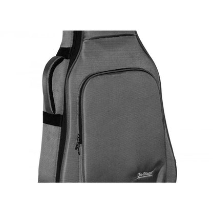 On-Stage GBC4990CG Deluxe Classical Guitar Gig Bag - Charcoal Gray