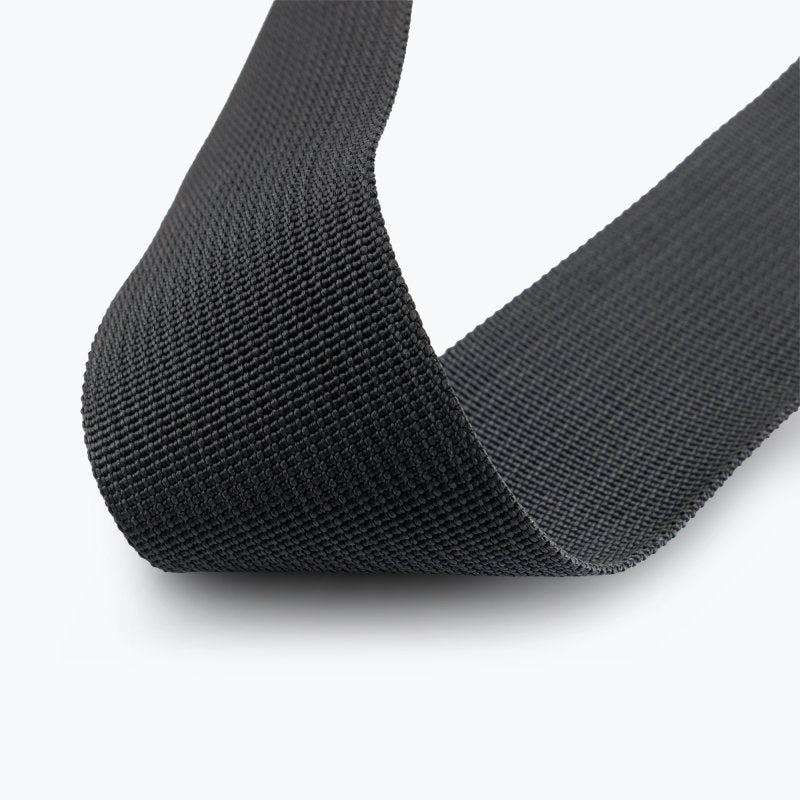 On-Stage GSA10BK Guitar Strap with Leather Ends - Black