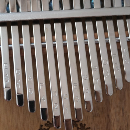Aiersi 17-Key Kalimba - Solid Koa Wood w/ Accessories