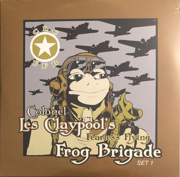 Colonel Les Claypool's Fearless Flying Frog Brigade – Live Frogs Set 1 & 2 (Green Vinyls)