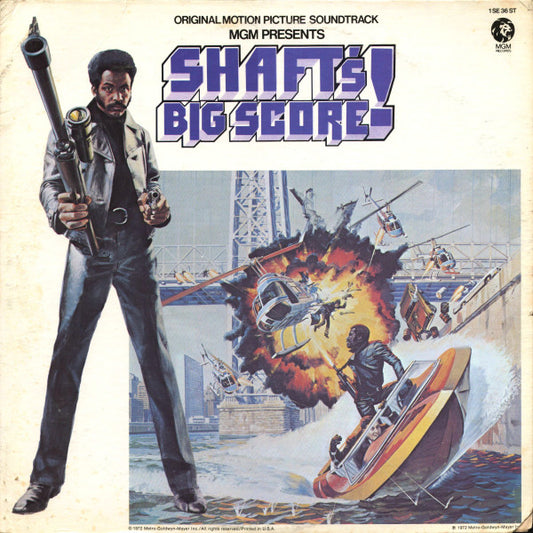 Gordon Parks – Shaft's Big Score! - The Original Motion Picture Soundtrack (Vinyl)