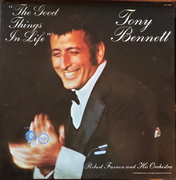 Tony Bennett – The Good Things In Life (Vinyl - SEALED)