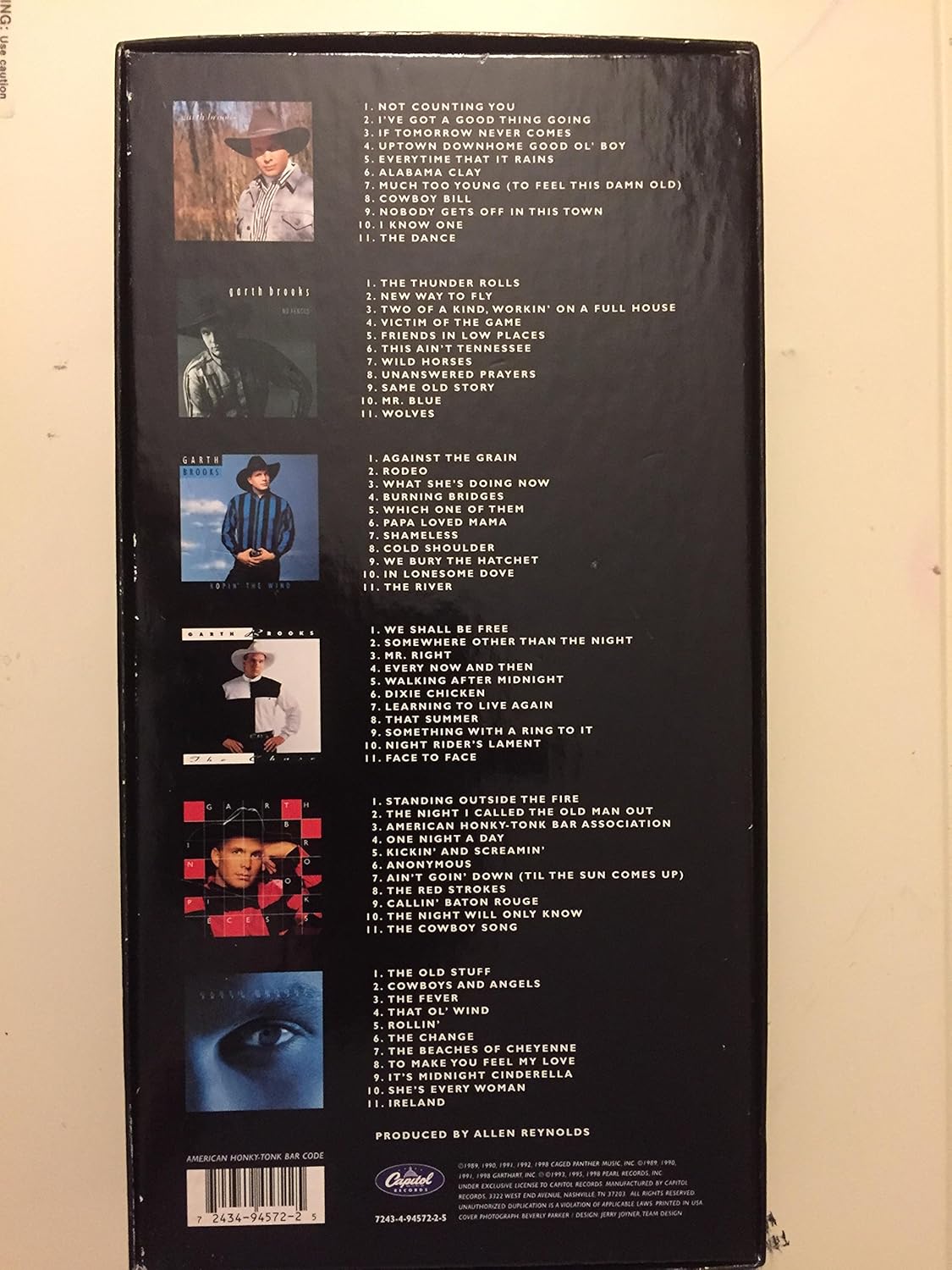 Garth Brooks The Limited Series 6 C.D. Box Set