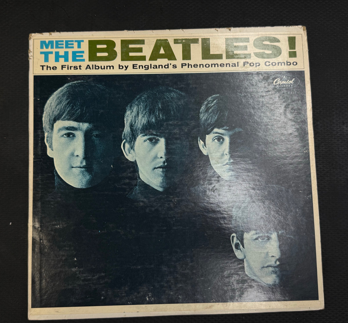 The Beatles ‎– Meet The Beatles! (Vinyl - VG, Sleeve Good) (MONO FIRST PRESSING)