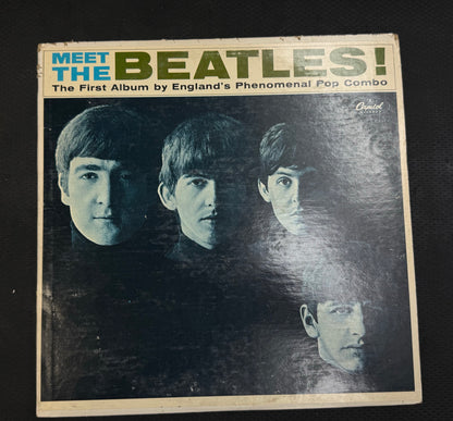 The Beatles ‎– Meet The Beatles! (Vinyl - VG, Sleeve Good) (MONO FIRST PRESSING)
