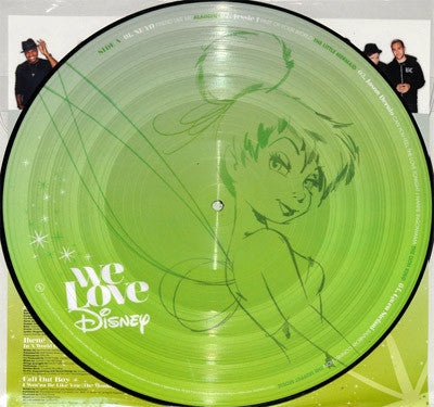 Various Artists ‎– We Love Disney (Picture Vinyl - VG+ Condition)