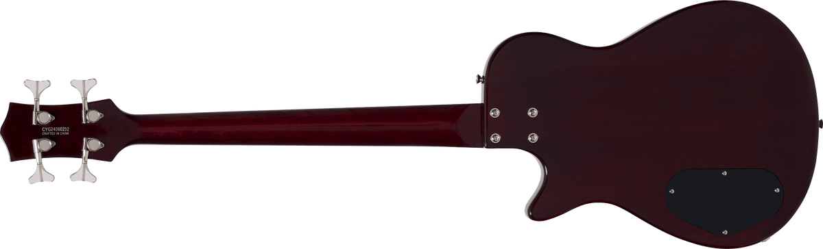 GRETSCH STREAMLINER JET CLUB BASS GUITAR, HAVANA BURST, SHORT SCALE - SN# CYG26060454