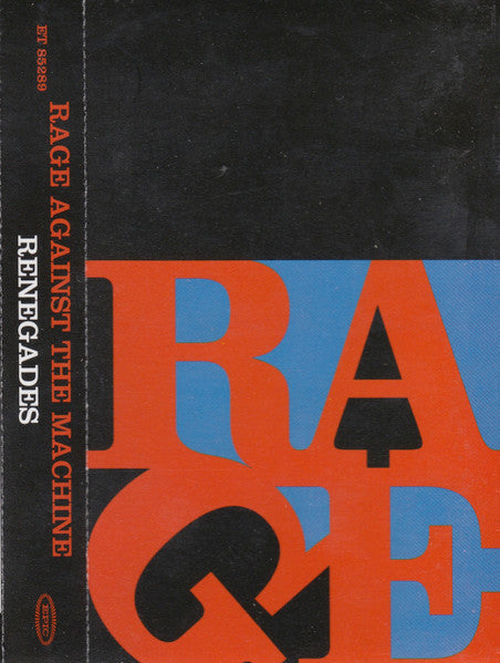 Rage Against The Machine - Renegades (Cassette Tape - VG)