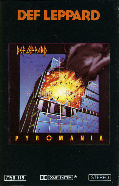 Def Leppard - Pyromania (Cassette Tape - VG)