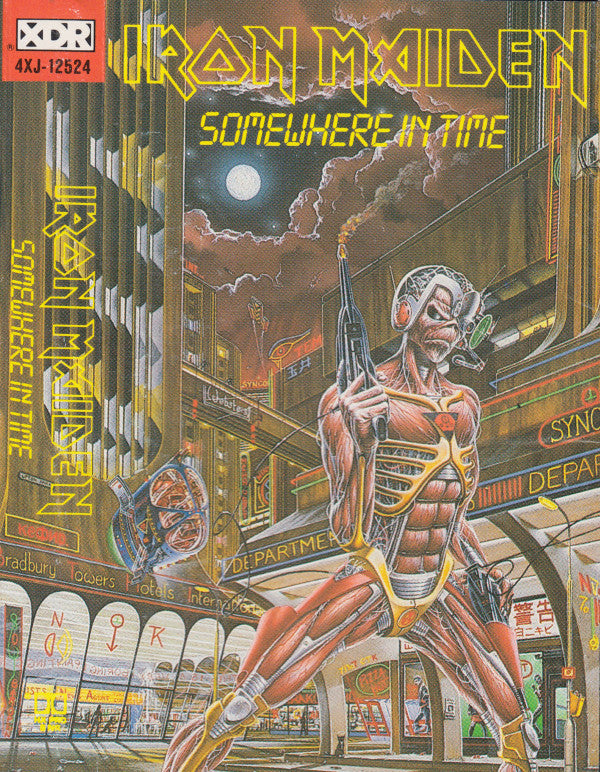 Iron Maiden - Somewhere In Time (Cassette Tape - VG)