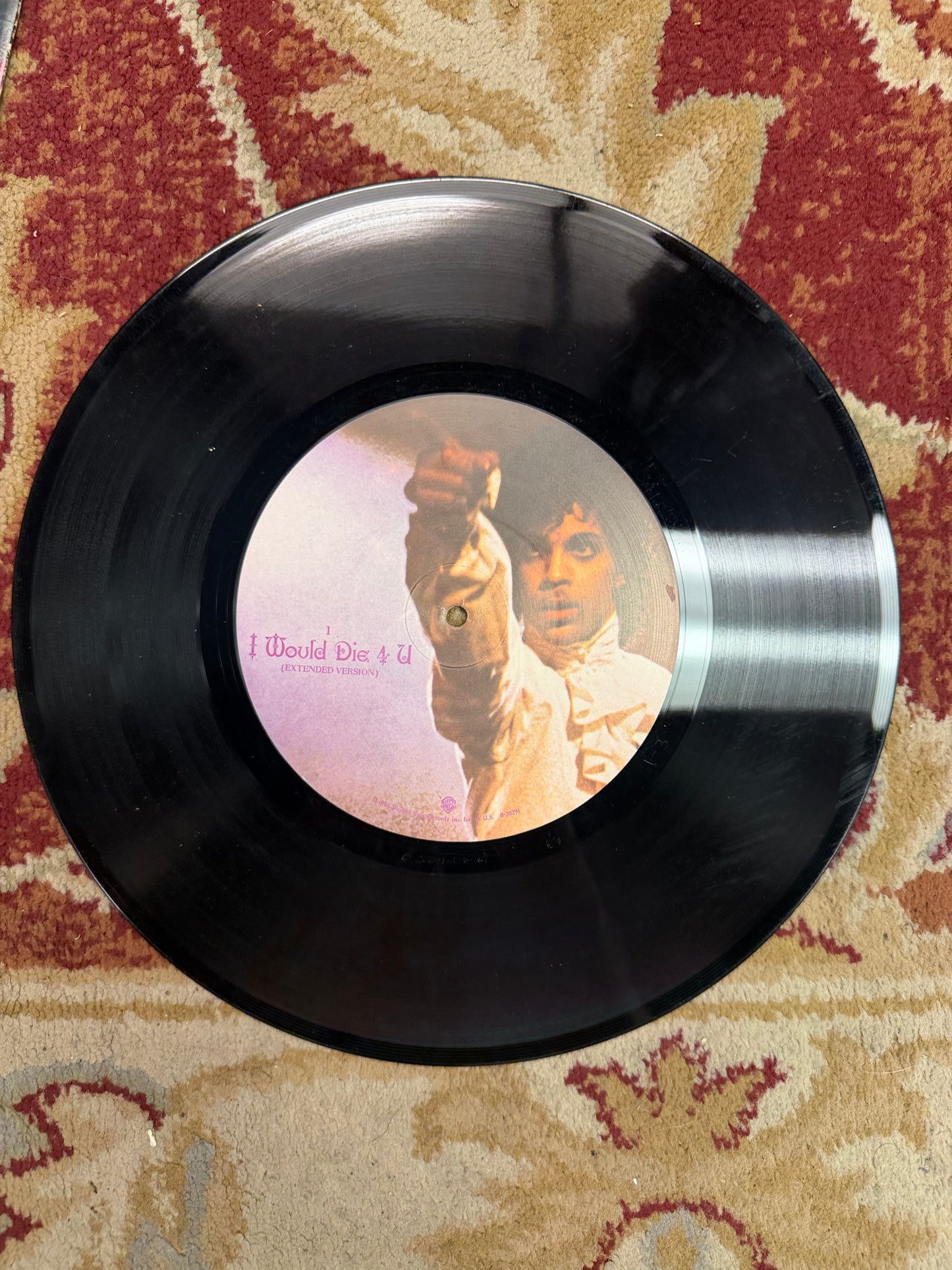 Prince and The Revolution - I Would Die 4 U 12” Single Vinyl (VG)