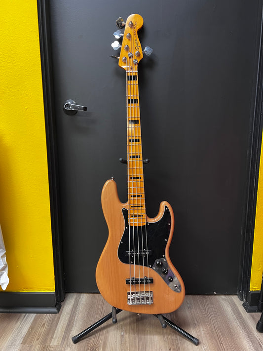 2023 Squier Classic Vibe 70s Jazz Bass V (SN# ICSA23023905)