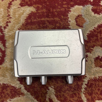 M-AUDIO FAST TRACK Guitar/Mic Interface (USED) "No USB Cable"