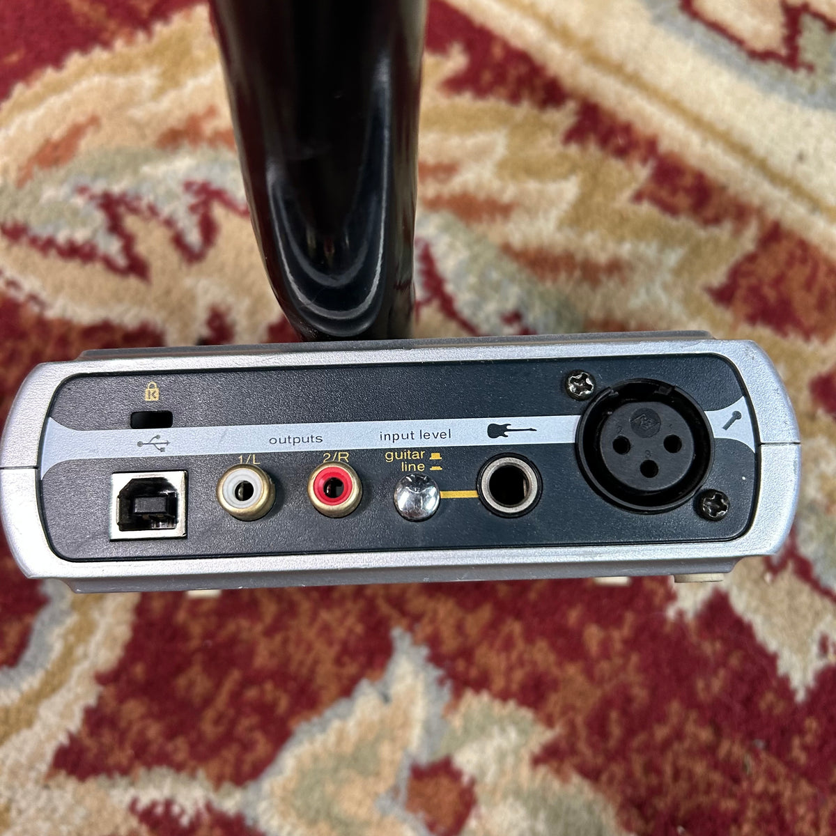 M-AUDIO FAST TRACK Guitar/Mic Interface (USED) "No USB Cable"
