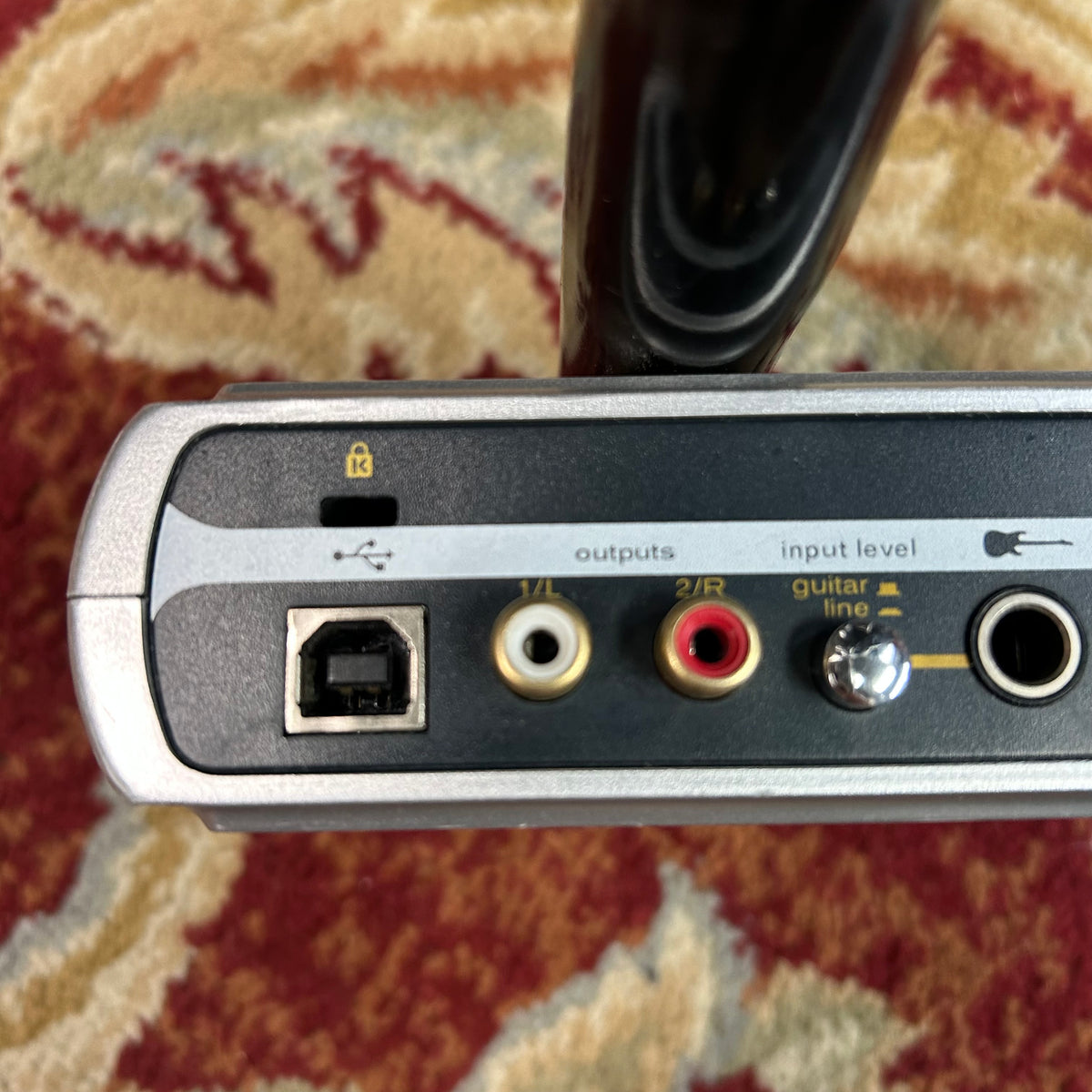 M-AUDIO FAST TRACK Guitar/Mic Interface (USED) "No USB Cable"