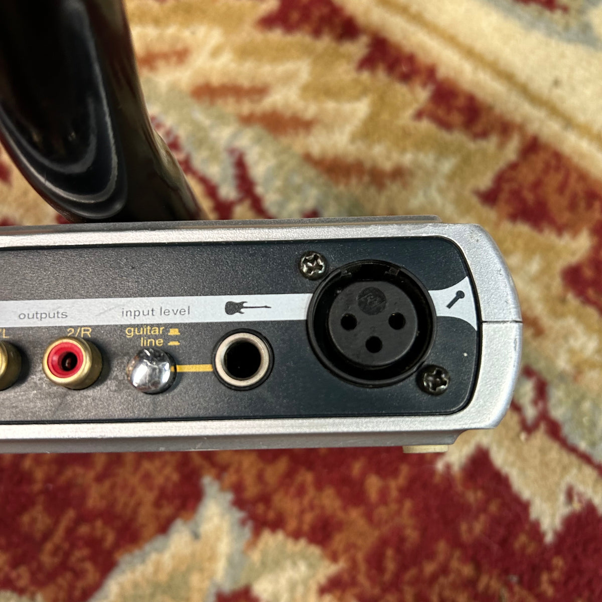 M-AUDIO FAST TRACK Guitar/Mic Interface (USED) "No USB Cable"