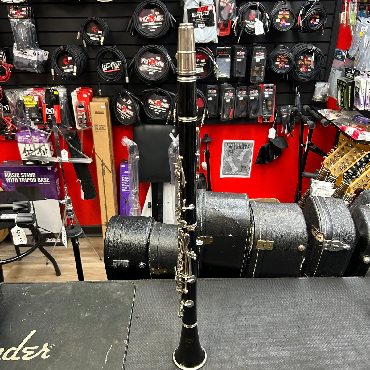 Bundy Resonite Clarinet w/ Bundy Green Case (USED) SN# 483225