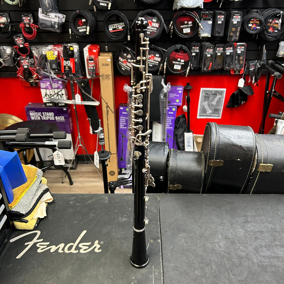 Bundy Selmer U.S.A. Oboe w/ Bundy Brown Case (USED) SN# B 21916