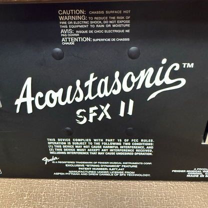 2000's Fender Acoustasonic SFX II Amplifier 160-Watts (USED) SN# M1449118 "Made In Mexico"