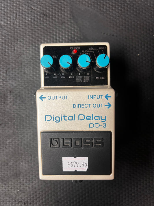 BOSS DD-3 Digital Delay Effects Pedal (USED)