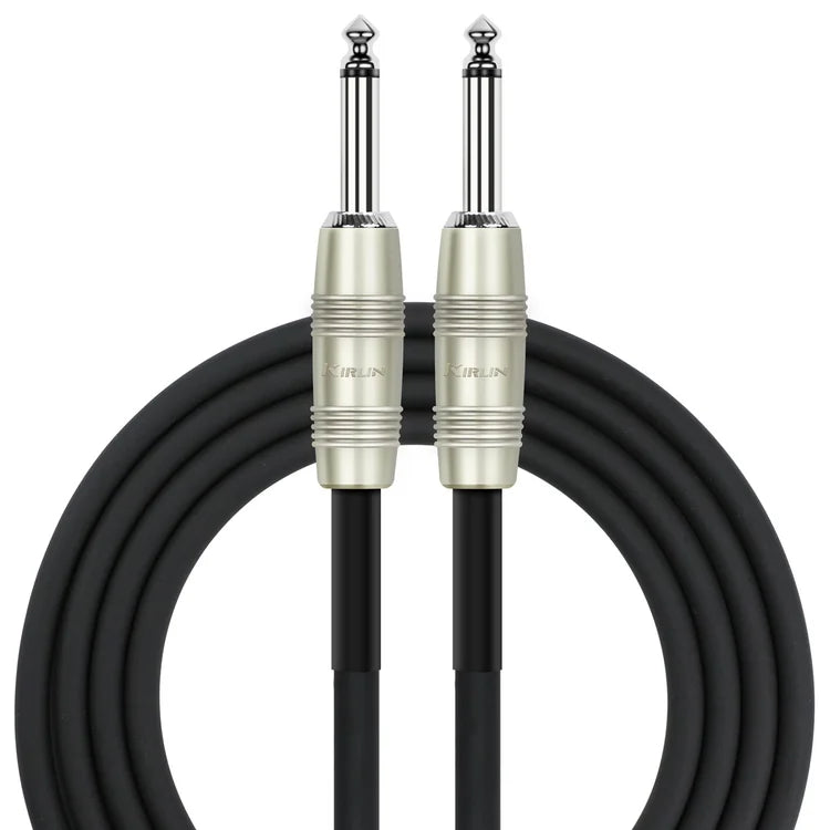Kirlin IP-201PR/BK 20AWG Original Instrument Cable 10 FT. - Black