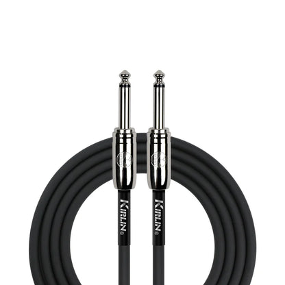 Kirlin IPCC-201PN-10FT/BK Instrument Cable Straight To Straight 10FT - Black
