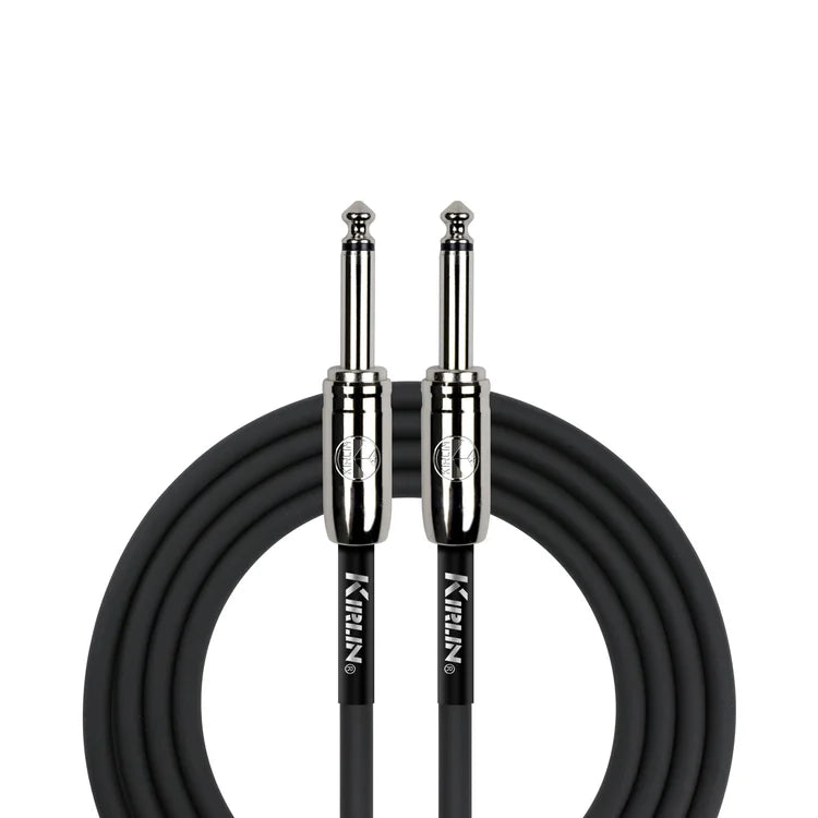 Kirlin IPCC-201PN-20FT/BK Instrument Cable Straight To Straight 20 FT - Black