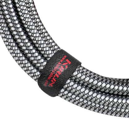 Kirlin IWCC-201PN-20FT/BKA Woven Instrument Cable Straight To Straight 20FT - BKA