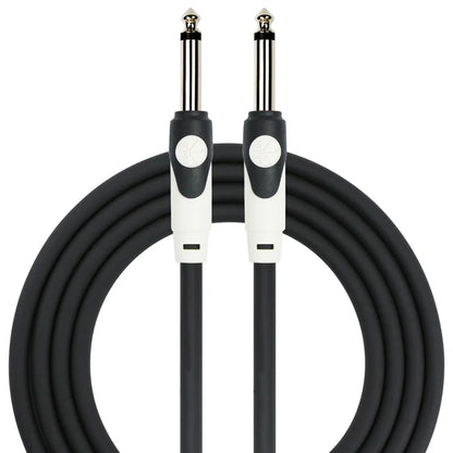 Kirlin LGI-201-10FT/BK  LightGear Instrument Cable 10 FT Straight To Straight - Black