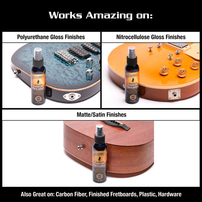 MUSIC NOMAD Guitar Detailer - For Matte & Gloss Finishes - MN100