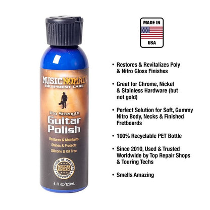 MUSIC NOMAD Guitar Polish - Pro Strength Formula - MN101