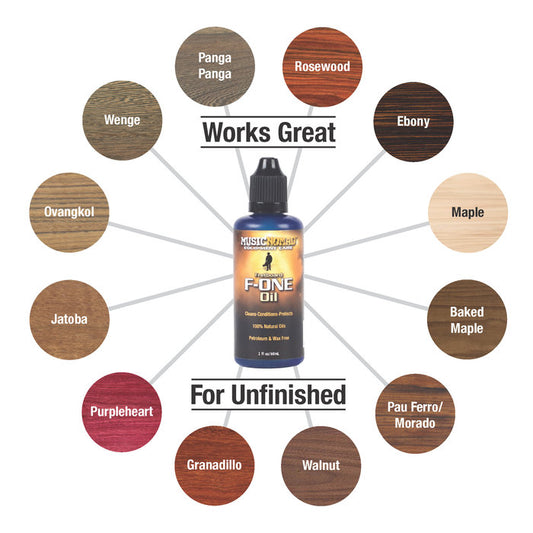 MUSIC NOMAD MN105 Fretboard F-ONE Oil - Cleaner & Conditioner
