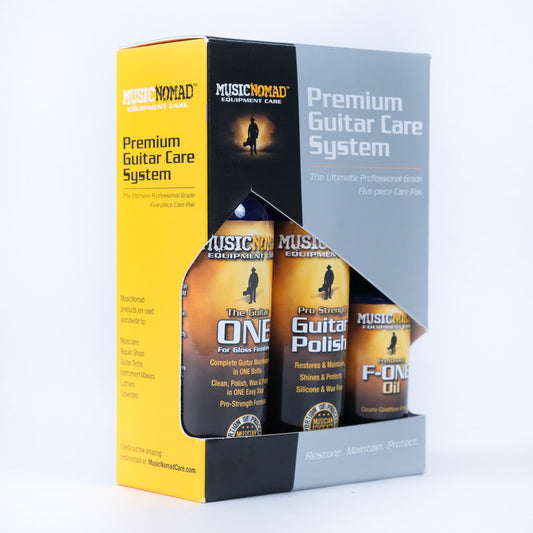 MUSIC NOMAD MN108 Premium Guitar Care Kit - 5 pc