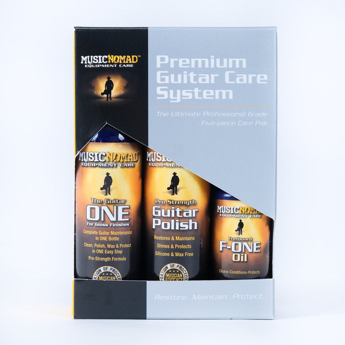 MUSIC NOMAD MN108 Premium Guitar Care Kit - 5 pc