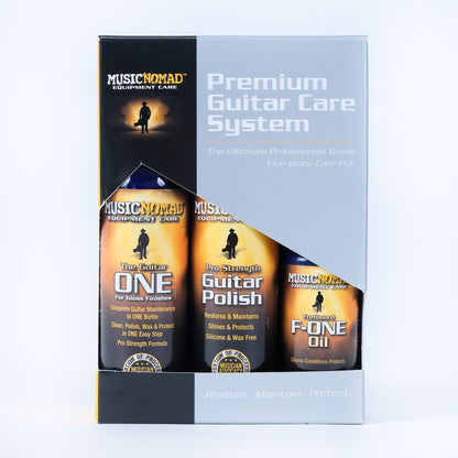 MUSIC NOMAD MN108 Premium Guitar Care Kit - 5 pc