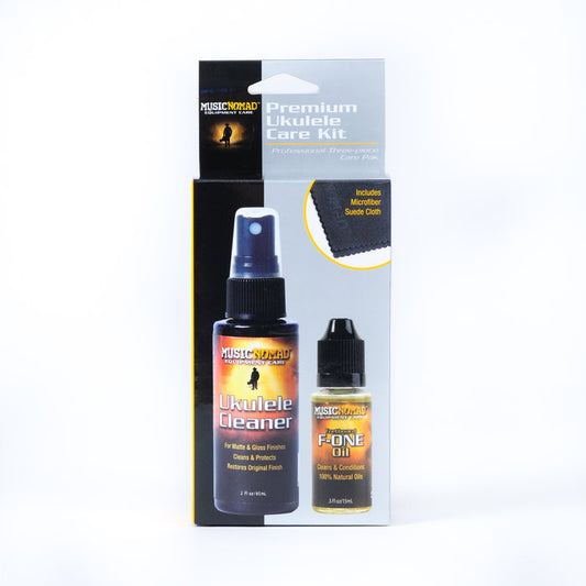 MUSIC NOMAD MN142 Premium Ukulele Care Kit - 3 pc.