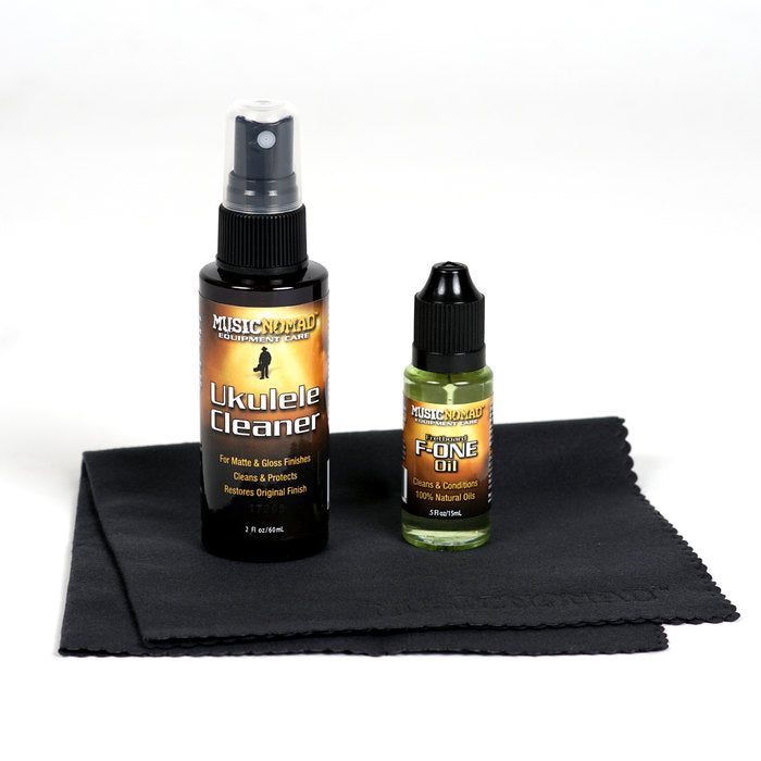 MUSIC NOMAD MN142 Premium Ukulele Care Kit - 3 pc.