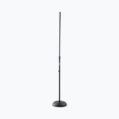 On-Stage MS7201B Round-Base Microphone Stand - Black