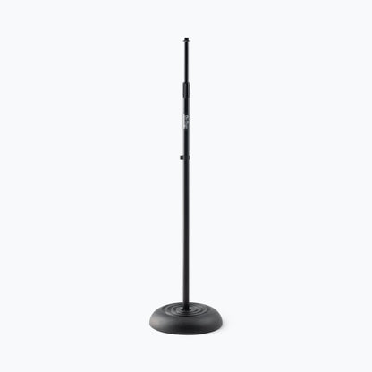 On-Stage MS7201B Round-Base Microphone Stand - Black