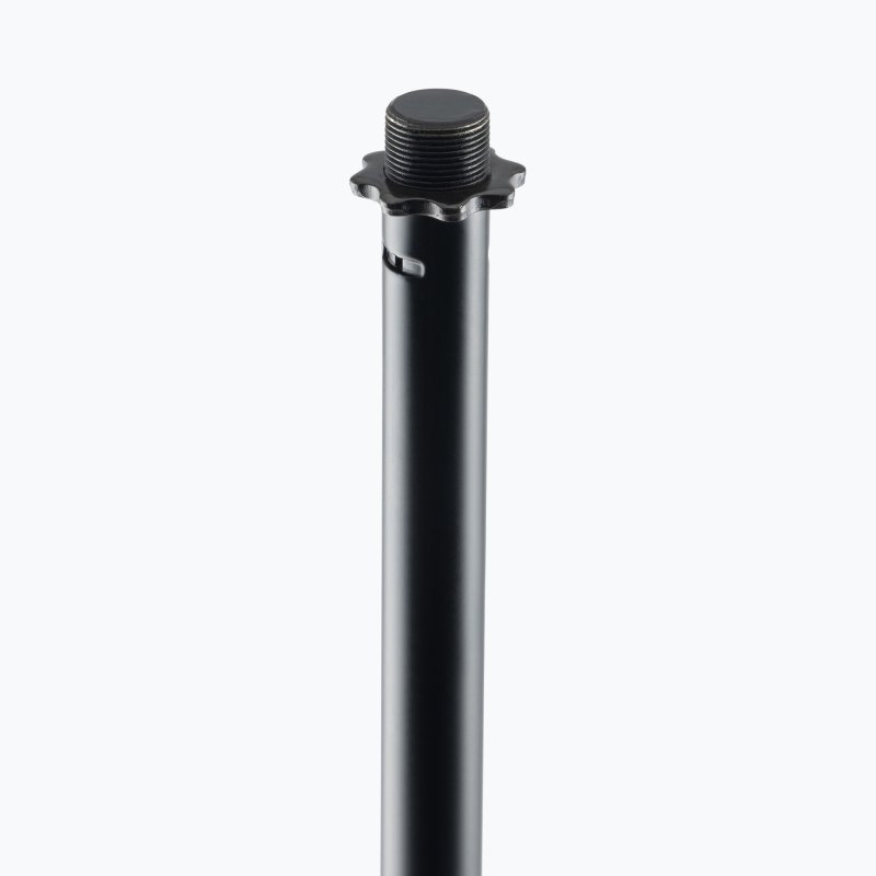 On-Stage MS7201B Round-Base Microphone Stand - Black