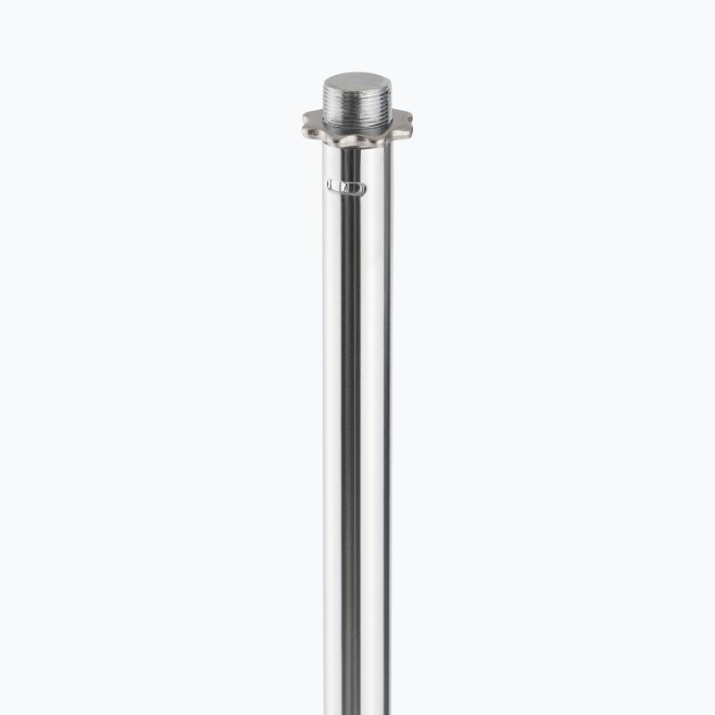 On-Stage MS7201C Round-Base Mic Stand - Chrome