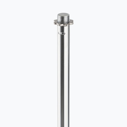 On-Stage MS7201C Round-Base Mic Stand - Chrome