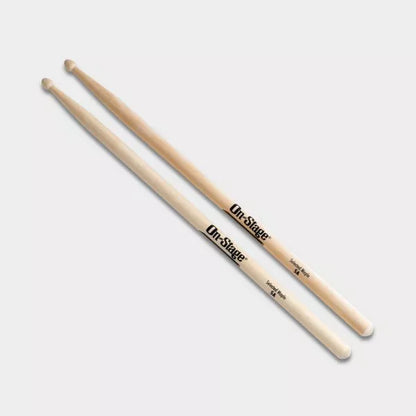 On-Stage MW5A Maple Drum Sticks 5A - Wood Tip