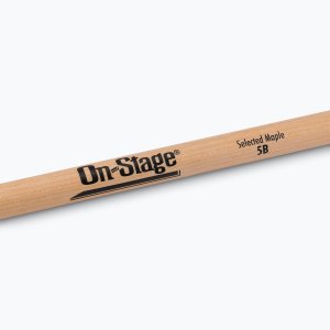 On-Stage MW5B Maple Drum Sticks 5B - Wood Tip