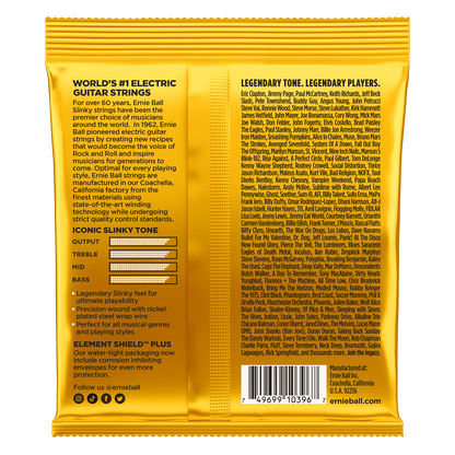 ERNIE BALL P02216 SKINNY TOP BEEFY BOTTOM SLINKY NICKEL WOUND ELECTRIC GUITAR STRINGS 10-54 GAUGE