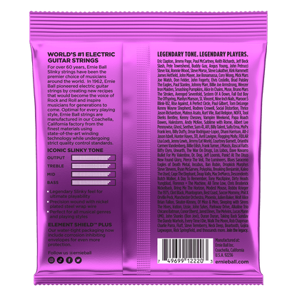 ERNIE BALL P02220 POWER SLINKY NICKEL WOUND ELECTRIC GUITAR STRINGS (11-48) GAUGE