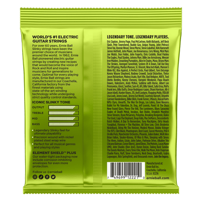 ERNIE BALL P02221 REGULAR SLINKY NICKEL WOUND ELECTRIC GUITAR STRINGS (10-46) GAUGE