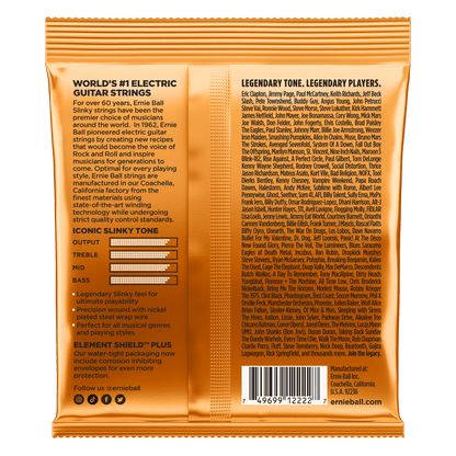 ERNIE BALL P02222 HYBRID SLINKY NICKEL WOUND ELECTRIC GUITAR STRINGS (9-46) GAUGE
