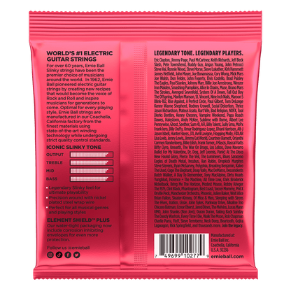 ERNIE BALL P02226 BURLY SLINKY NICKEL WOUND ELECTRIC GUITAR STRINGS (11-52) GAUGE